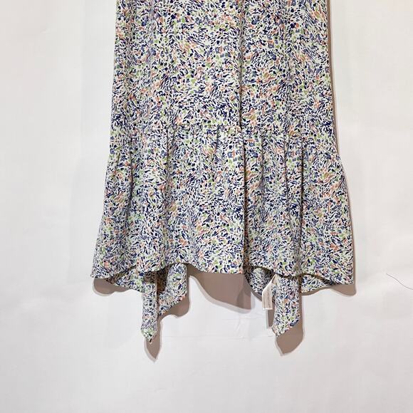 Anthropologie Lilka Aubrietta Sundress Womens Small Hi-Low Ruffle Multicolor - Picture 11 of 11